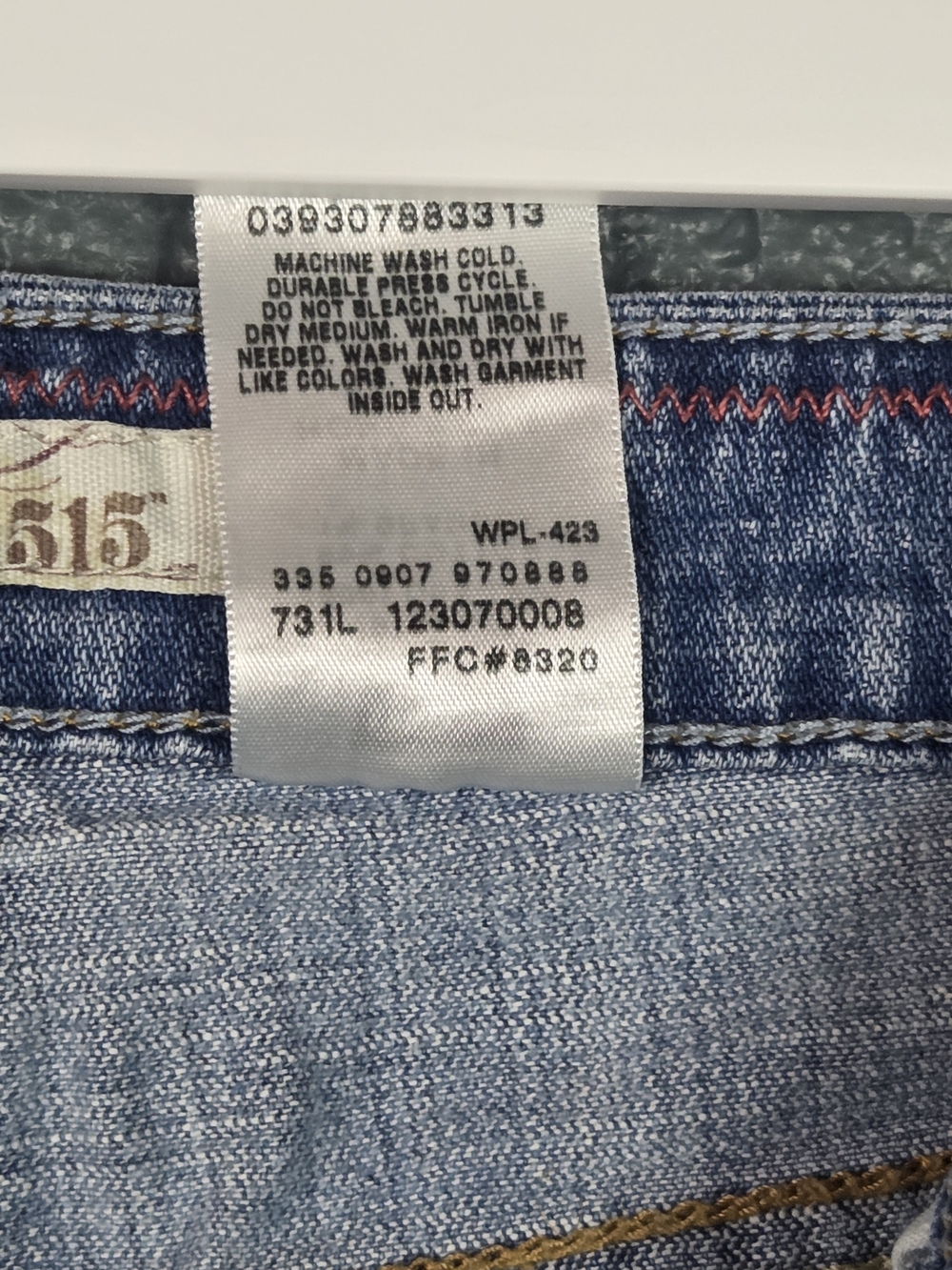 Levis Jeans Women 10 Denim 515 Capri Cropped Short Preppy Mom Casual Comfort - Picture 6 of 7